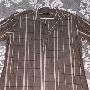 Brown Button Up